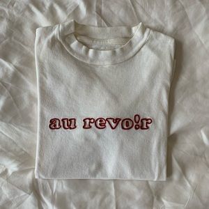Au Revoir Madewell T-Shirt